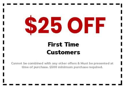 Discounts on First Time Customers